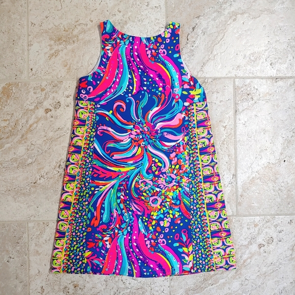HTF!!  Beach Loot Silk Dress Lilly Pulitzer - Picture 2 of 2